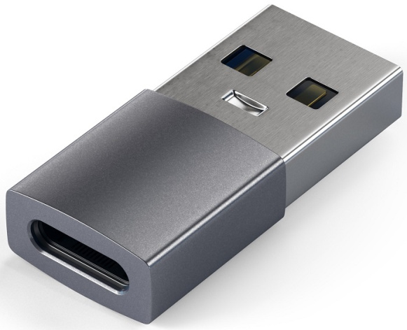 Изображение товара Satechi ST-TAUCM: адаптер USB-A к USB-C, компактный