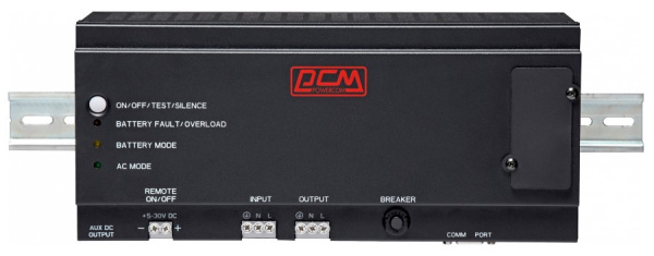 Изображение товара Корпусной ИБП Powercom DRU-500 для DIN-рейки