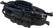 фото Удлинитель силовой  iTOK i-CONNECT-COLOR-SUR-PVS-325-3-54-20-BLACK
