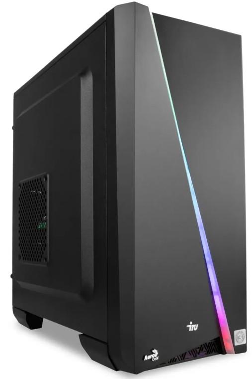 

Компьютер iRu Tactio 310H6GE MT 2116869 i5-13400F/16GB/512GB SSD/RTX 3050 6GB/GbitEth/500W/noOS/black, Tactio 310H6GE MT