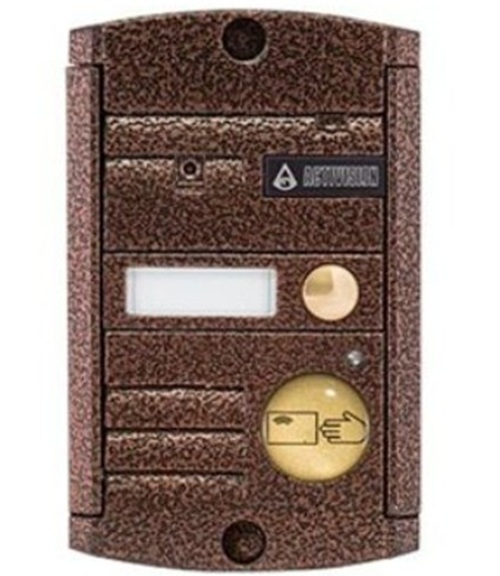 Вызывная панель Activision AVP-451 (PAL) Медь видео, накладная, 4-х проводная на 1 абонента