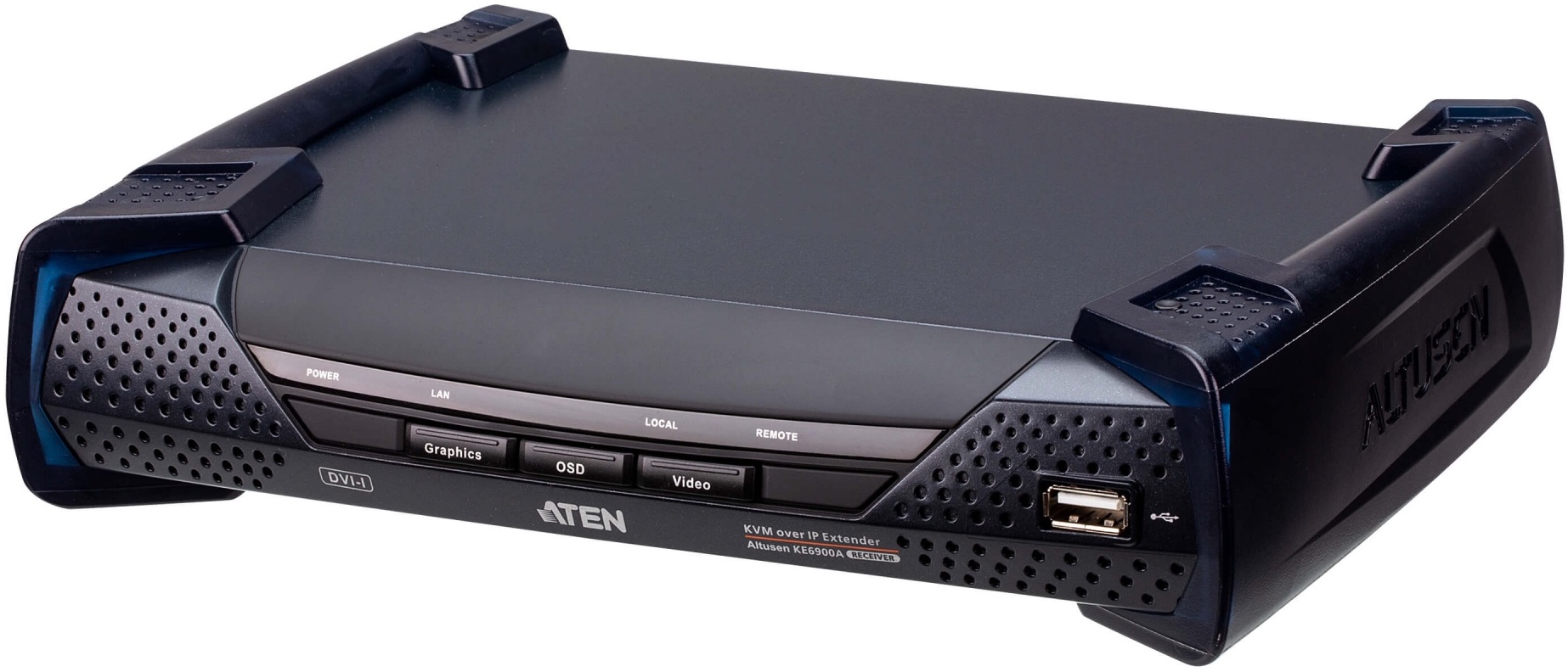 

Удлинитель Aten KE6900AR-AX-G DVI-I Single Display KVM over IP Receiver, KE6900AR-AX-G
