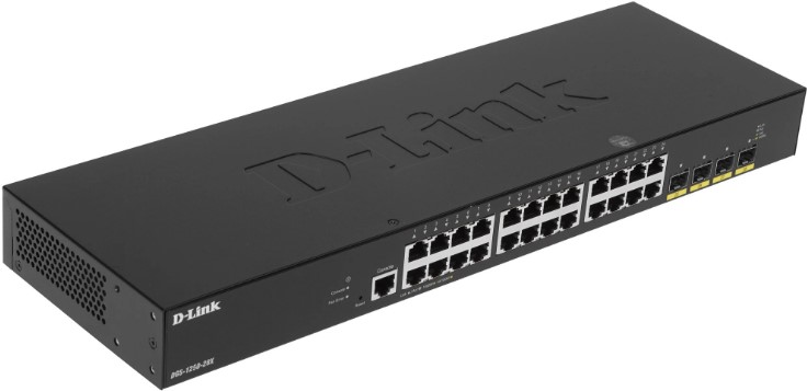 

Коммутатор управляемый D-link DGS-1250-28X/RU/A1A 24x10/100/1000Base-T, 4x10GBase-X SFP+, L3, DGS-1250-28X/RU/A1A