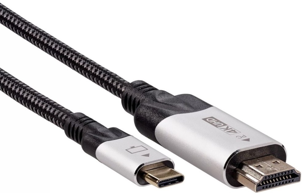 

Кабель-адаптер VCOM CU423VA-1.8 HDMI A(m)/USB 3.1 Type-Cm 4K/60Hz, 1.8m, CU423VA-1.8