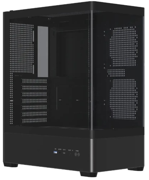 

Корпус ATX ACCORD ACC-R4A черный, без БП, 2*USB 3.0, USB 3.1, ACC-R4A