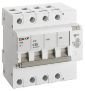 фото Автомат дифференциальный  EKF DA4-6-25-300-pro
