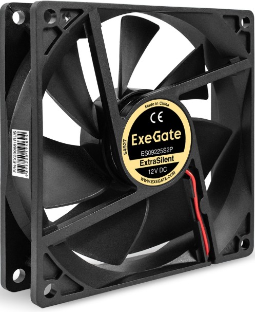

Вентилятор для корпуса Exegate 12В DC ExtraSilent ES09225S2P EX299881RUS 92mm, 1800rpm, 21dBa, 12В DC ExtraSilent ES09225S2P