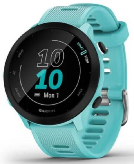Изображение товара Часы Garmin Forerunner 55 42мм бирюзовые водонепроницаемые