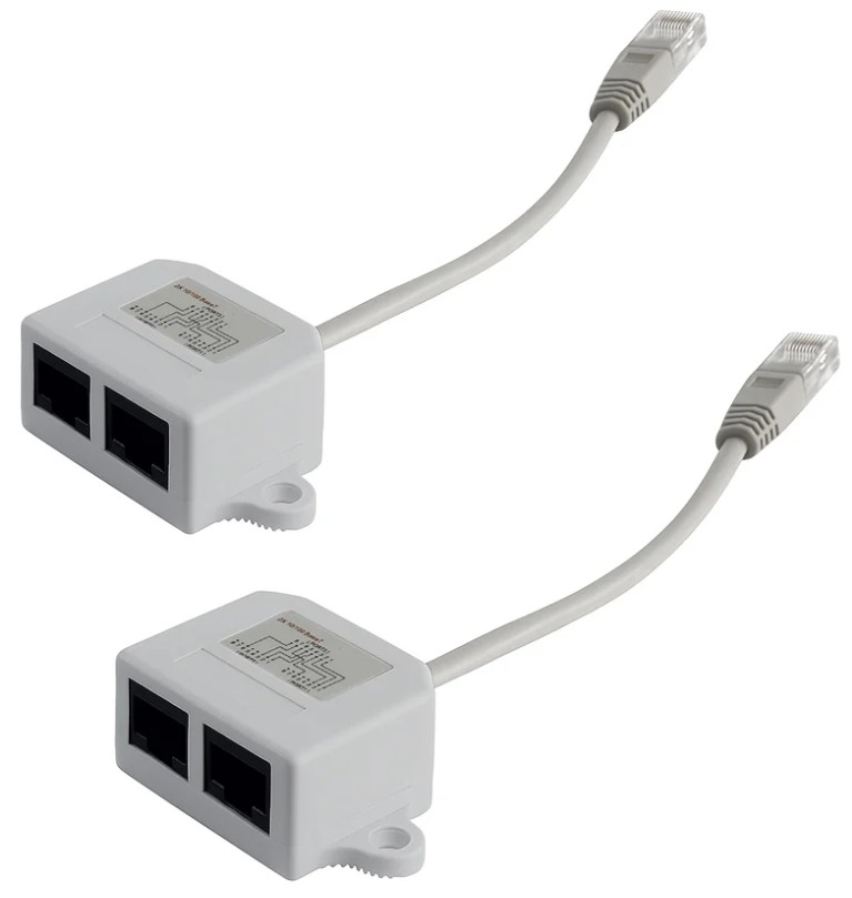 

Разветвитель 5bites LAU55-05W (сплиттер) RJ45 M/2*RJ45 F/UTP/100MB/2ШТ, LAU55-05W