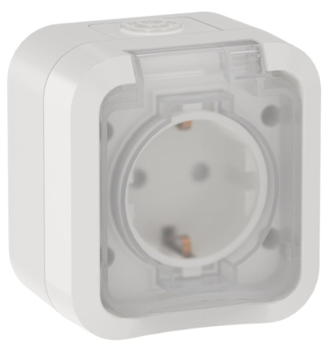 Изображение товара Розетка с заземлением IEK TS-R16-16-55-K01