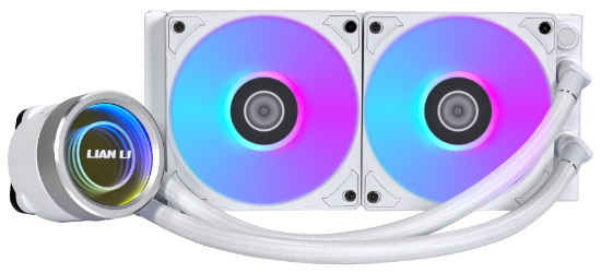 

Система охлаждения жидкостная Lian-Li GA II Trinity 240 White G89.GA2T24W.00 LGA1151/1200/1700/AM5/AM4 (Al+Cu, 79.9CFM, 30dBa, ARGB) ret, GA II Trinity 240 White