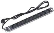 фото Блок розеток 19", 9 розеток  Cabeus PDU-9P-2EU