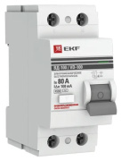фото УЗО  EKF elcb-2-80-100-em-pro