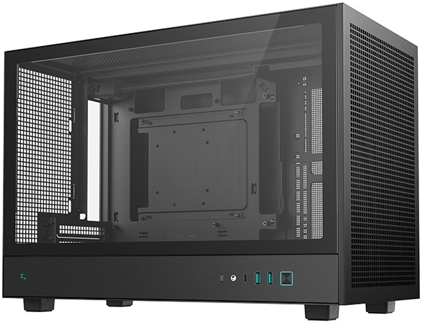 

Корпус mATX Deepcool CH260 без БП, боковая панель иззакалённого стекла, 2*USB 3.0, USB Type-C, CH260