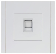 фото Розетка компьютерная IEK FP-K10-2-K01