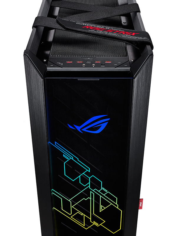 

Корпус eATX ASUS ROG Strix Helios GX601 90DC0020-B39000 черный, без БП, закалённое стекло, 4*USB 3.1,USB Type-C, Audio, RGB-подсветка, ROG Strix Helios GX601