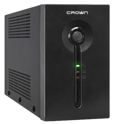 Изображение товара Источник бесперебойного питания Crown CMU-SP650COMBO для защиты техники