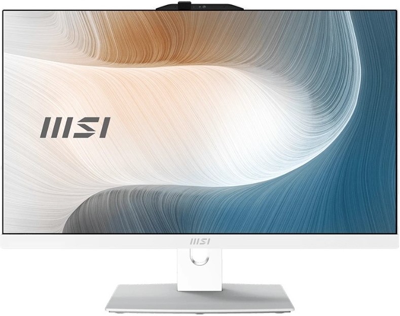 

Моноблок 23.8'' MSI Modern AM242P 12M-1046XRU 9S6-AE0712-1855 i5-1235U/16GB/512GB SSD/Iris Xe Graphics/1920x1080 IPS/WiFi/BT/cam/kbd/mouse/noOS/white, Modern AM242P 12M-1046XRU