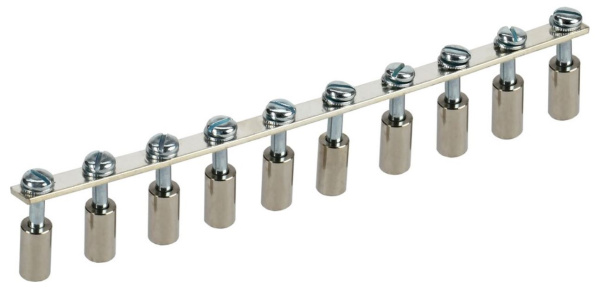 Изображение товара Перемычка IEK YCT10-00-K03-035-A-10P для соединения клеммников 125А