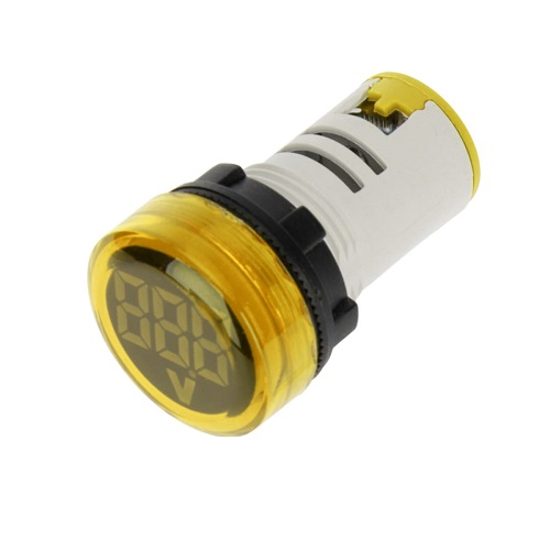 

Индикатор Rexant 36-5002 значения напряжения желтый VD22 70-500 В, 36-5002
