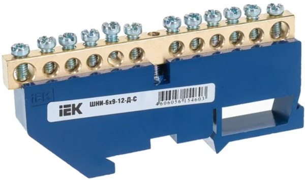 Изображение товара Шина IEK YNN10-69-12D-K07 для щитового оборудования