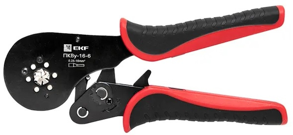 Изображение товара Пресс-клещи EKF pkvy-16-6-exp для опрессовки проводников