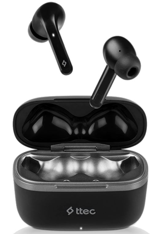 

Наушники беспроводные TTEC AirBeat Move 2KM138S цвет: черный, AirBeat Move