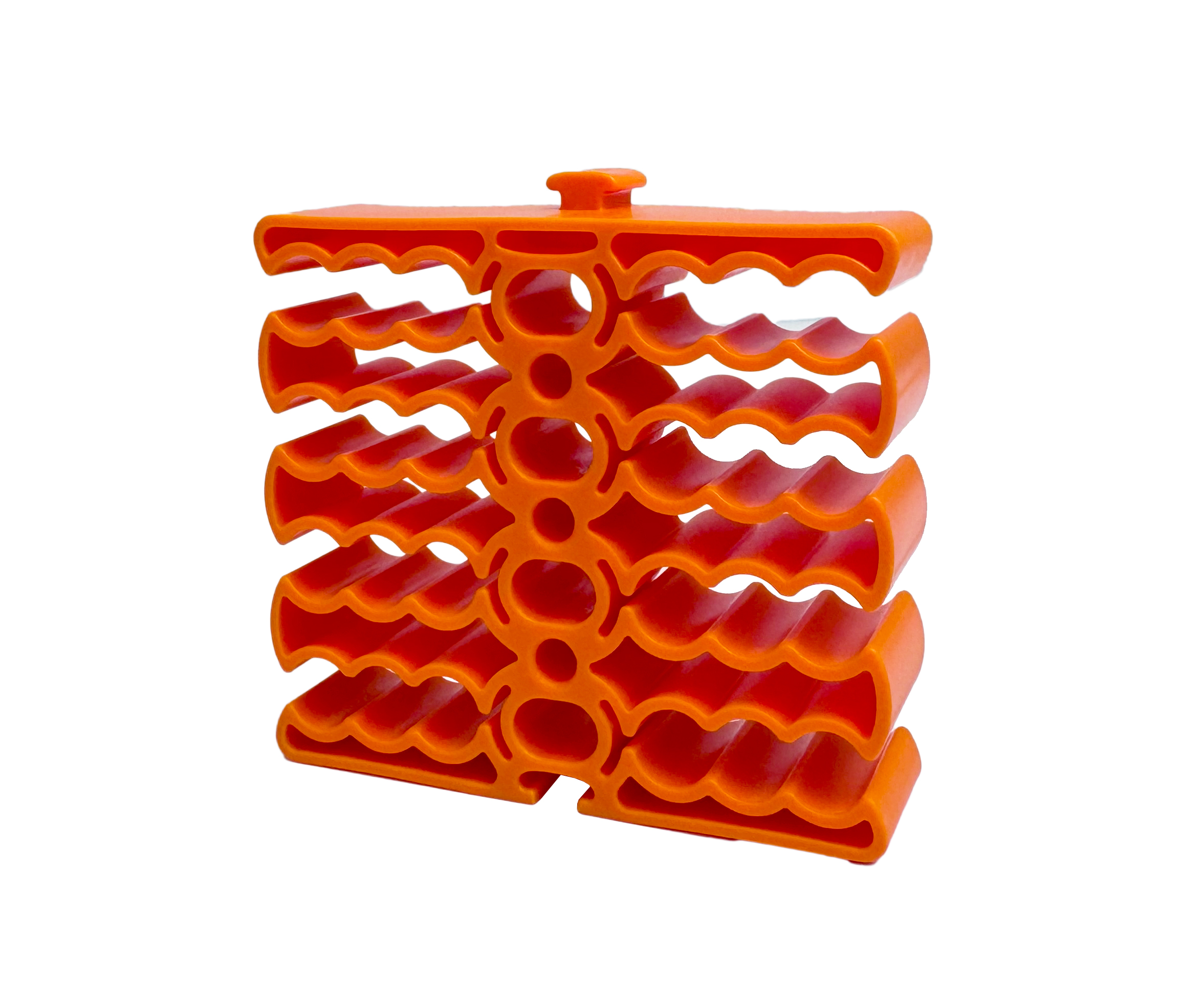 

Кабельная гребенка Filum FL-CM-20-OR для упорядоченного размещения пучка кабелей, 8,7х8,7 см, 24 отв., диам. отв. 9 мм, оранжевый (кабельный организат, FL-CM-20-OR