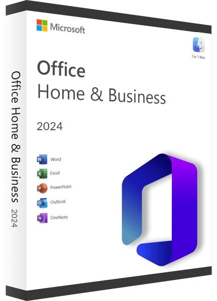 Изображение товара Microsoft Office Home and Business 2024 электронная лицензия для ПК и Mac