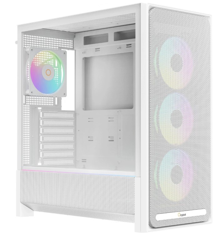 

Корпус ATX Ocypus Delta C70 WH ARGB белый, без БП, 2*USB 2.0, USB 3.0, USB 3.2 Type-C, Delta C70 WH ARGB
