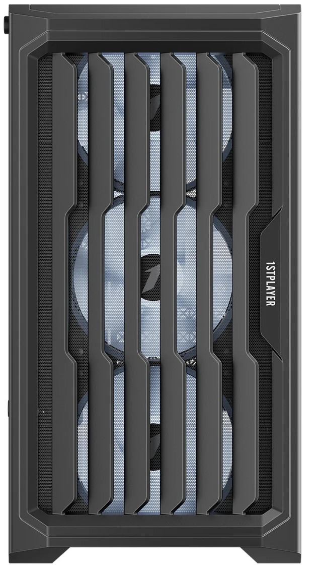

Корпус mATX 1STPLAYER BULLET HUNTER H2 Black H2-BK-4F1, BULLET HUNTER H2 Black