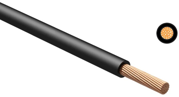 Изображение товара Кабель ККЗ КГтп-ХЛ 1х16 для передвижных машин и оборудования