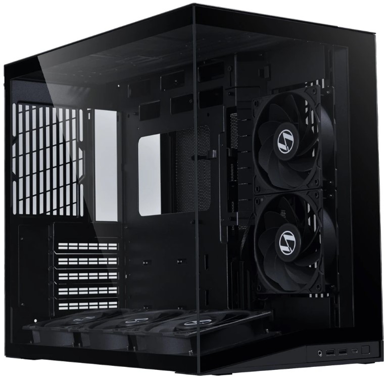 

Корпус ATX Lian Li O11 Dynamic Mini V2 Flow G99.O11DMIV2FX.R0 черный, без БП, боковая и фронтальная панели из закалённого стекла, 2*USB 3.0, USB Type-C, O11 Dynamic Mini V2 Flow