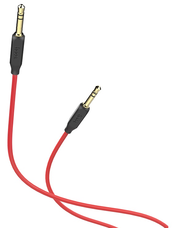 

Кабель аудио Hoco UPA11 6957531079293 jack3.5, 1м, черный, UPA11