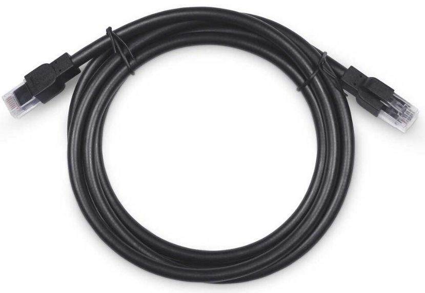 фото Кабель патч-корд U/UTP 6a кат. 2м.  Cabeus PC-ARM-UTP-RJ45-Cat.6a-2m-PE