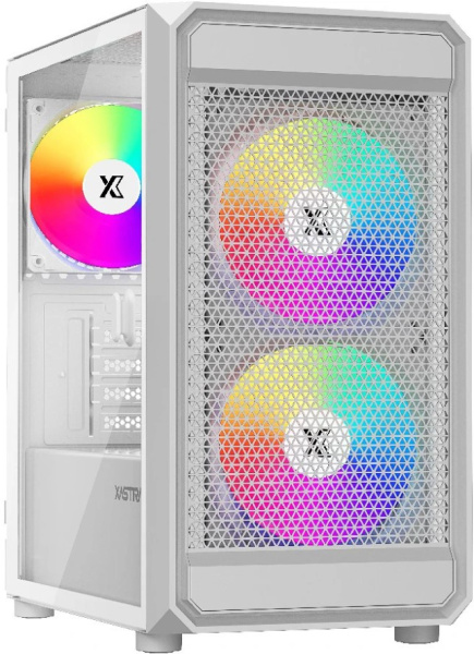 Изображение товара Корпус для ПК Xastra A303M 3ARGB мини Tower с вентиляцией и подсветкой