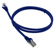 фото Кабель патч-корд F/UTP 6 кат. 10м.  Lanmaster LAN-PC45/S6-10-BL