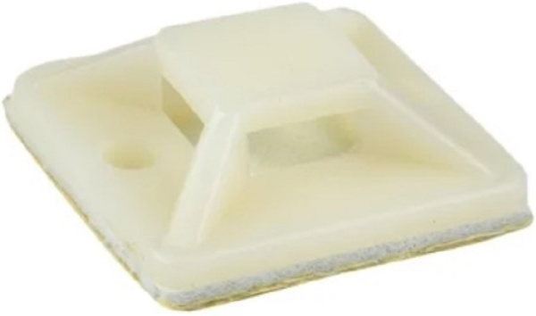 Изображение товара Площадка EKF plc-20x20-r для крепления монтажных поясков 20 мм самоклеящаяся