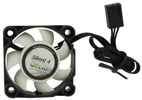 

Вентилятор для корпуса GELID Silent 4 FN-SX04-42 4.5 CFM, 40x40x10mm, 4200 об/мин, 18.9 дБA, 3-pin, Silent 4