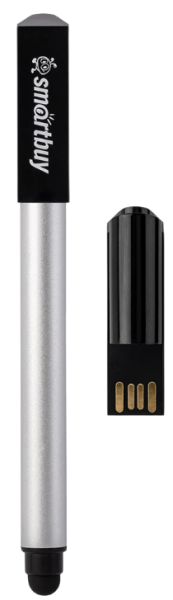 Изображение товара Флеш‑накопитель SmartBuy SB032GB2SRTL ручка‑стилус USB 2.0 32 ГБ серебристый