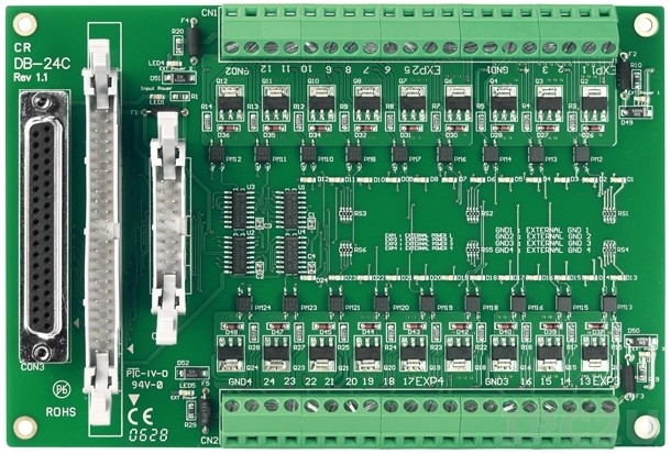 

Плата ICP DAS DB-24C 24-ch Open-collector output Board, DB-24C