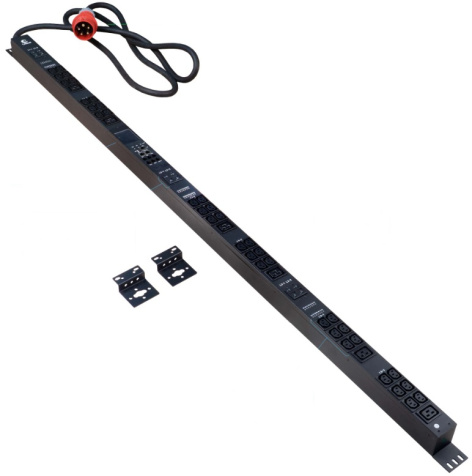 Изображение товара Блок розеток Cabeus SMART-PDU-32-3P-36C13-6C19-I309-CM
