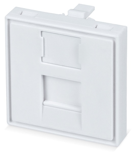 

Вставка Cabeus FP-45-1M 45x45 (Mosaic) для 1 модуля формата Keystone Jack, FP-45-1M