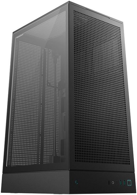 

Корпус ATX Deepcool CH270 черный, без БП, боковая панель из закалённого стекла, 2*USB 3.0, CH270