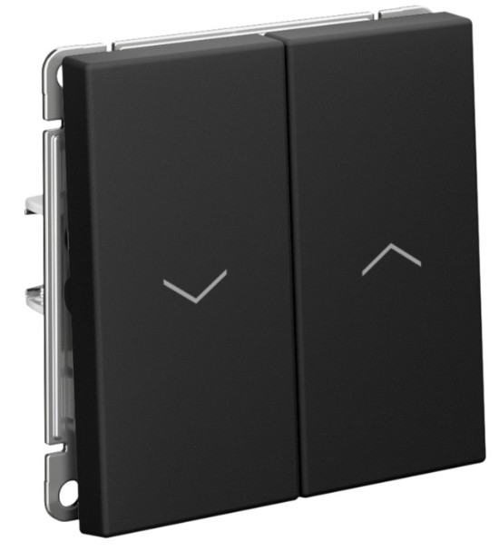 

Выключатель двухклавишный Systeme Electric GAL001019S ARTGALLERY 2х сх.4, 10А, механизм, быстрозажим. клем., КАРБОН, GAL001019S