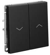 фото Выключатель двухклавишный Systeme Electric GAL001019S