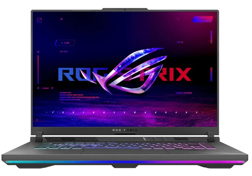

Ноутбук ASUS ROG Strix G16 G614PW-TS133 90NR0QK7-M006P0 Ryzen 9 8940HX/32GB/1TB SSD/GeForce RTX 5080 16GB/16" IPS 2.5K/noOS/grey WiFi/BT/Cam, ROG Strix G16 G614PW-TS133