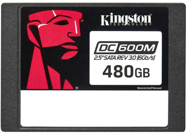 Изображение товара Накопитель SSD Kingston DC600M 480 ГБ для внутреннего использования