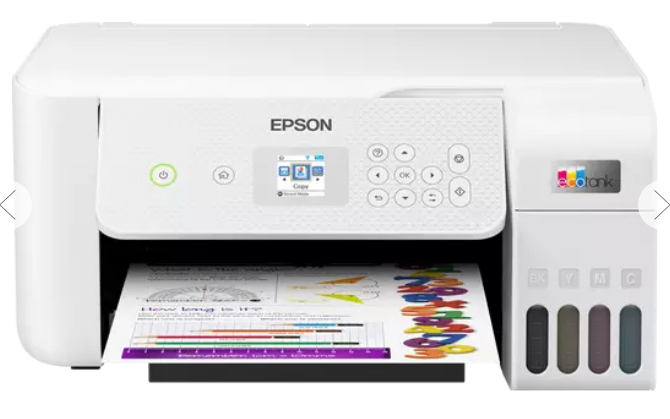 

МФУ струйное цветное Epson EcoTank L3266 C11CJ66416 A4, 5760x1440 dpi, ч/б - 10 стр/мин (А4), USB Type-B, Wi-Fi, СНПЧ, EcoTank L3266