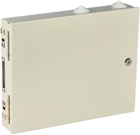 Изображение товара Настенный оптический кросс 24 порта SC, 2 ввода, 20 мм — ШКОН-У 130404-00010